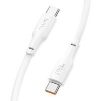 Кабель Hoco X93 USB Type-C - USB Type-C (1 м, белый)