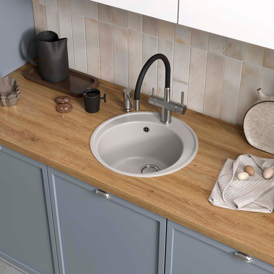 

Кухонная мойка Reflexion Arena RF0148GR