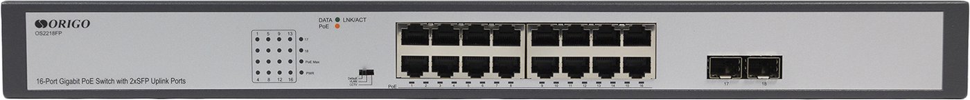 

Неуправляемый коммутатор Origo OS2218FP/200W/A1A