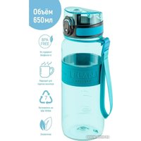 Бутылка для воды Elan Gallery Water Balance 650мл 280099 (бирюзовый)