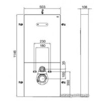 Инсталляция для унитаза OLI 61568
