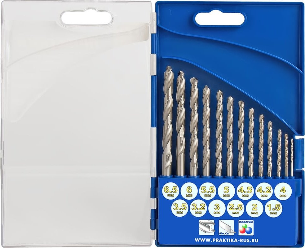 Набор сверл Практика Профи 640-278