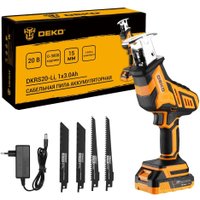 Сабельная пила Deko DKRS20-Li 083-1059 (с 1-им АКБ)