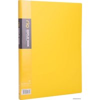 Папка для бумаг Deli Rio 5032 с файлами (желтый)