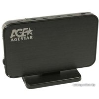 Бокс для накопителей 3.5" AgeStar 3UB3A8-6G Black