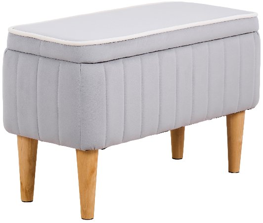 

Банкетка MONOFIX Амма с ящиком (светло-серый №52)