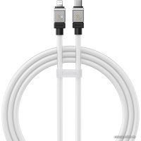 Кабель Baseus CoolPlay Series USB Type-C - Lightning (1 м, белый)