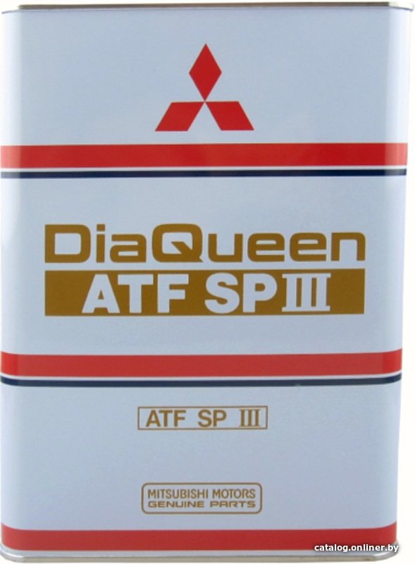 Трансмиссионное масло Mitsubishi DiaQueen ATF SP III 4л