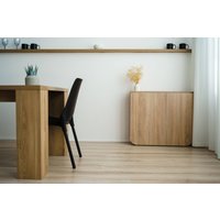 Стол-книга Stoloff Мечта 1600x850 (дуб сонома, опоры вкручиваемые, углы закругленные без роликов и ручек)