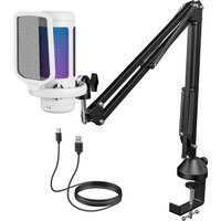 Проводной микрофон Tonor TC310+ (белый)