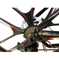 Велосипед Gekkon RS777 р.17 2026 (черный/красный)