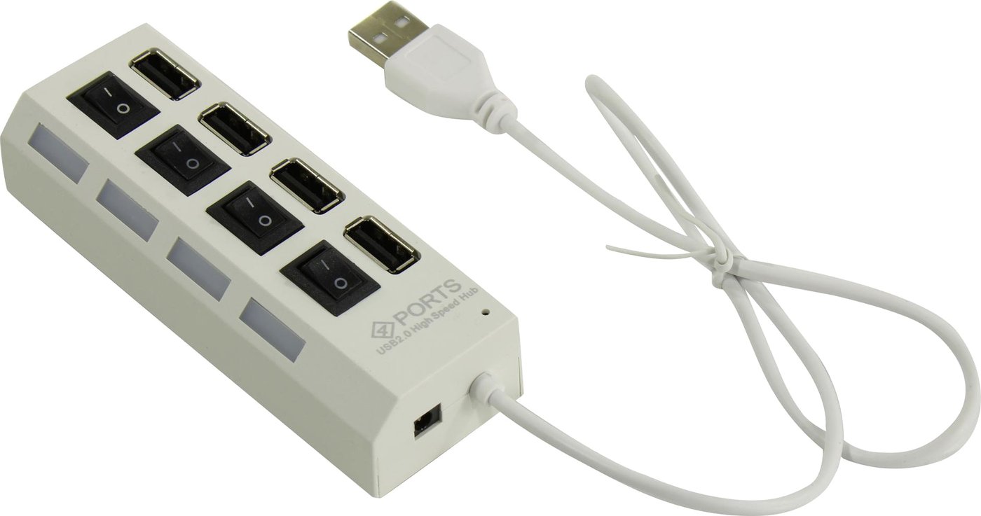 

USB-хаб SmartBuy SBHA-7204-W