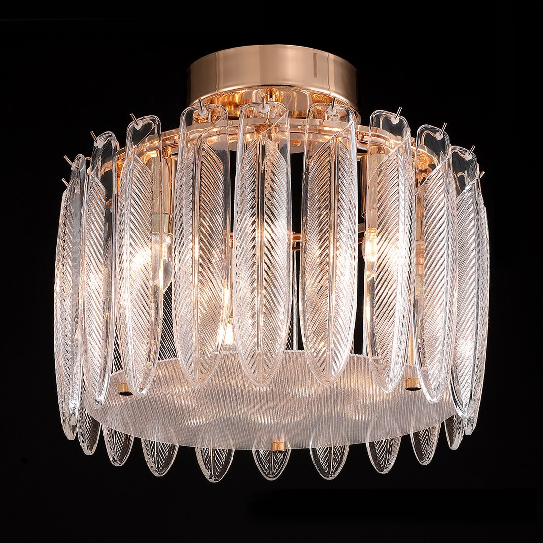 Люстра средней высоты DeLight Collection Piuma MX22027002-D45 (gold)