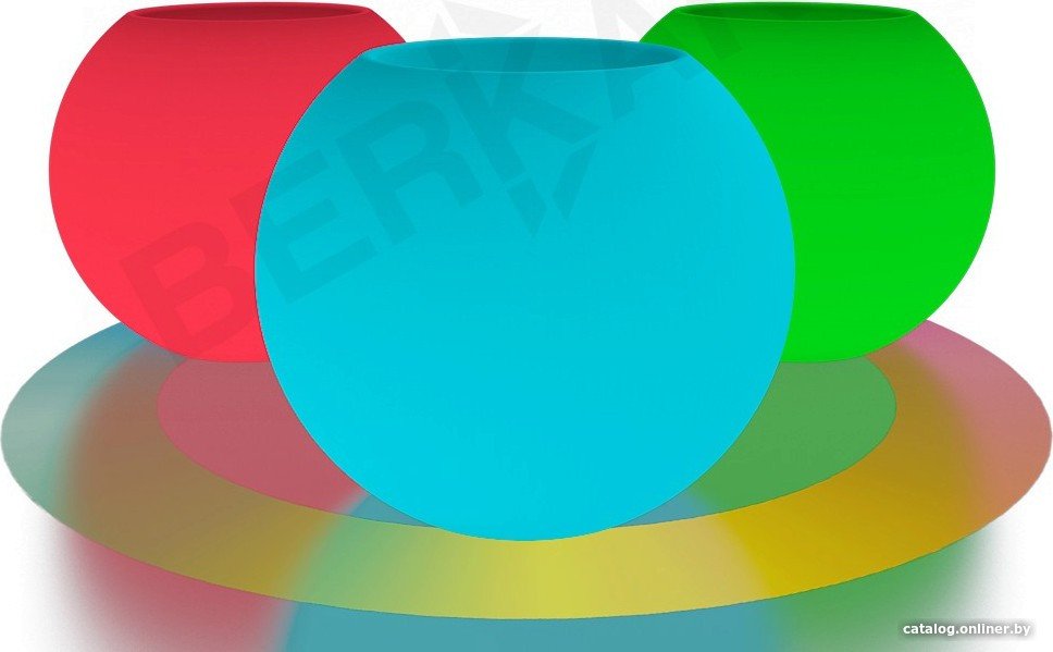 Кашпо Berkano Светящееся Terra 60 DB (белый, RGB подсветка)