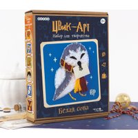 Набор для создания поделок/игрушек Woody Цвик-арт. Белая сова 07746