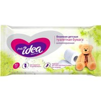 Влажная туалетная бумага Fresh idea детская (40 шт, белый) в Барановичах