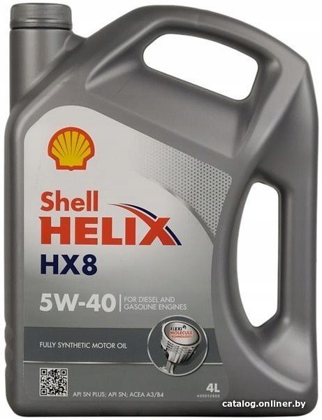 Моторное масло Shell Helix HX8 5W-40 4л