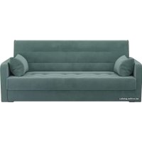 Диван Лига диванов Надежда 103071 (велюр, бирюзовый)