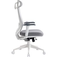 Офисное кресло Evolution HybridFlex White (серый)