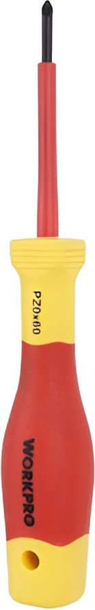 Отвертка Workpro VDE PZ0x60мм WP341019