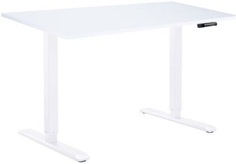 Стол с регулировкой высоты ErgoSmart Manual DESKFIT DF100 1200х650х25 мм (альпийский белый/белый)
