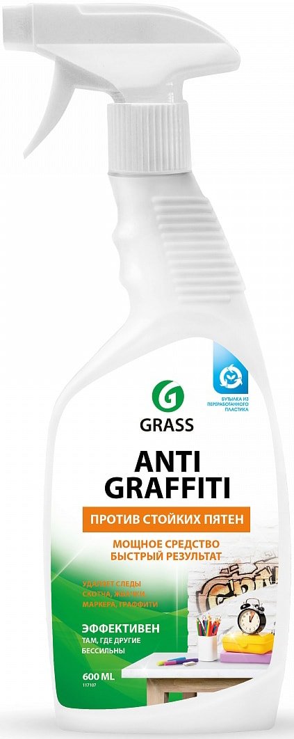 

Grass Очиститель Antigraffiti 600 мл 117107