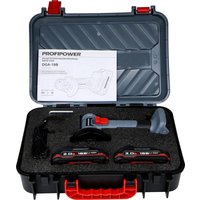 Угловая шлифмашина Profipower DGA-18B (с 2-мя АКБ, кейс)