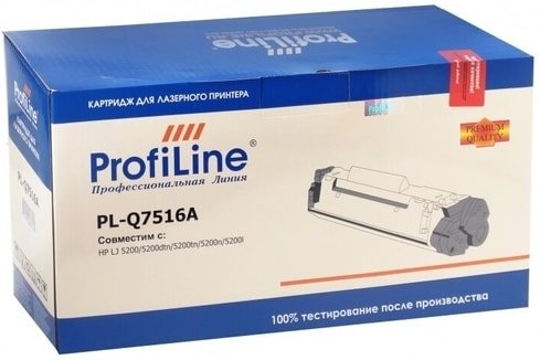 

Картридж ProfiLine PL-Q7516A (аналог HP Q7516A)