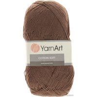 Пряжа для вязания Yarnart Cotton Soft 40 100 г 600 м (светло-коричневый)