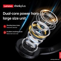 Наушники Lenovo TH10 (белый)