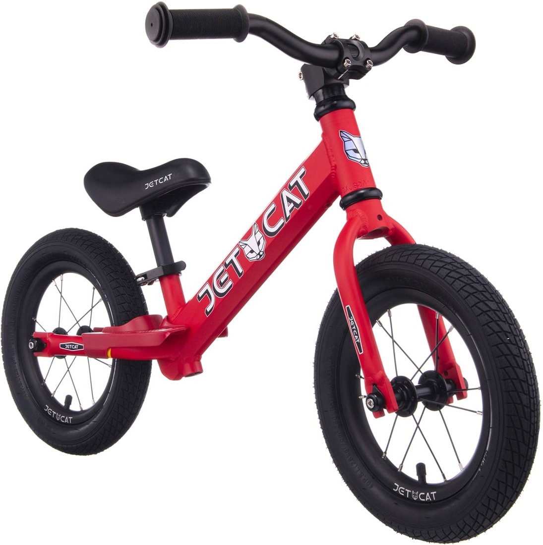 

Беговел JetCat 12 Sport AIR PRO III (красный матовый)
