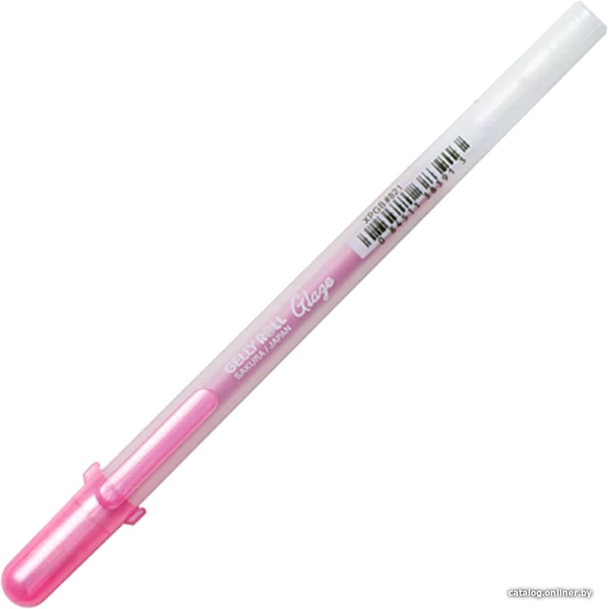 Ручка гелевая Sakura Pen Gelly Roll Glaze XPGB821 (розовый)