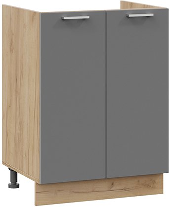 

Шкаф напольный Трия Габриэлла 1Н6М (дуб крафт золотой/титан)