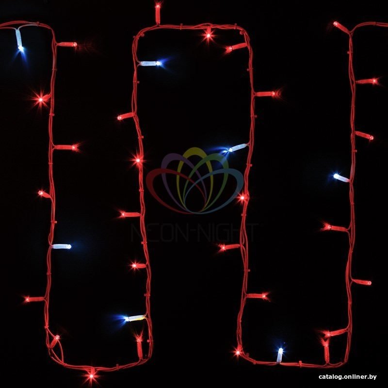 Светодиодная гирлянда Neon-Night Дюраплей 315-182 (красный)