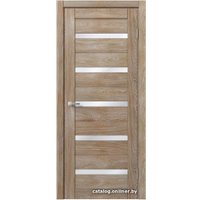 Межкомнатная дверь MDF-Techno Dominika Shale 100 70x200 (дуб шале карамель, лакобель белый)