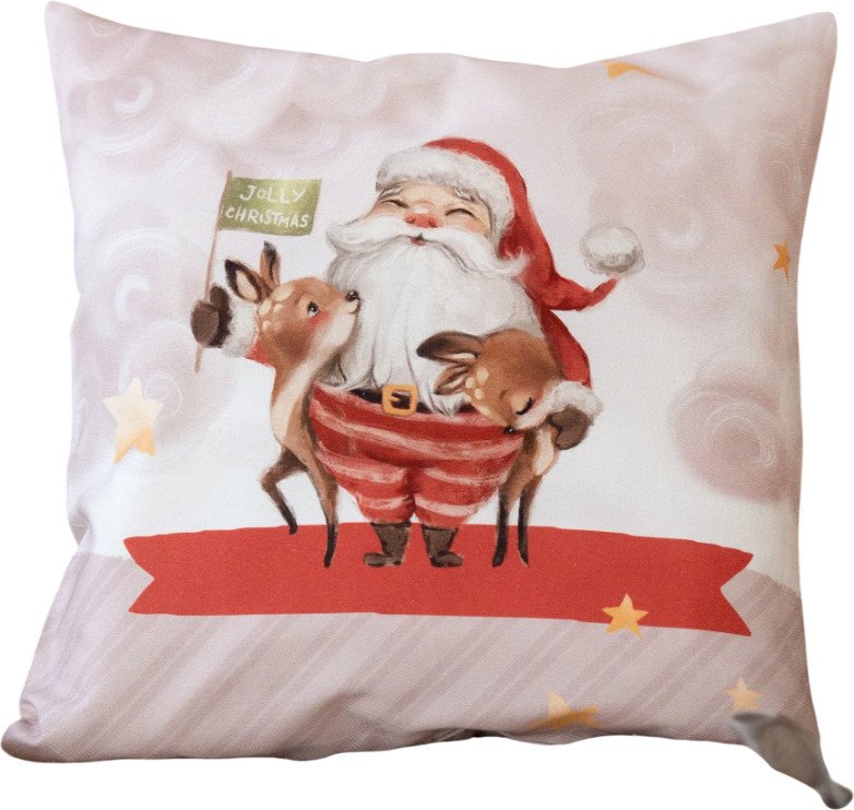 

Декоративная подушка Listelle Санта с оленями 813201/4