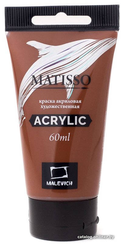 Акриловая краска Малевичъ Matisso 617082 (60 мл, сиена жженая)