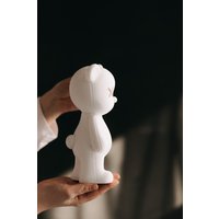 Статуэтка К.РАМА Мишка кожаный Kaws & Bearbrick (белый) в Бресте