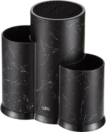 Подставка для ножей Lara LR05-107 (черный)