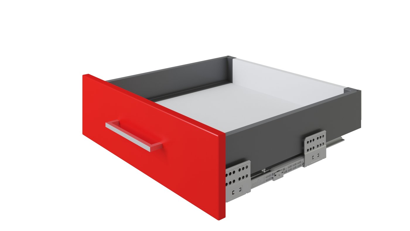 

Выдвижной ящик Boyard Старт Soft с прямыми боковинами стандартной высоты SB18GRPH.1/550