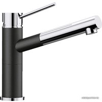 Смеситель Blanco Alta-S Compact 526161 (черный/хром)