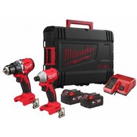  Milwaukee M18 BLCPP2B-402C 4933492836 (шуруповерт, винтоверт, 2 АКБ, кейс)