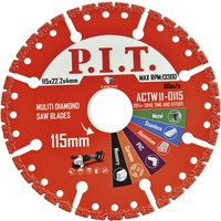 Отрезной диск алмазный  P.I.T. ACTW11-0115