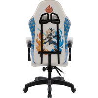 Игровое (геймерское) кресло Defender Legas (белый/синий)