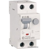 Дифференциальный автомат Eaton HNB-B161N003 1P+N 16А В 6кА 30мА АС 2М 195121