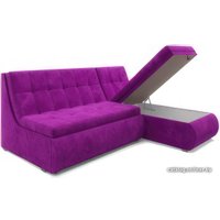 Угловой диван Мебель-АРС Дубай (фиолетовый)