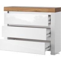 Комод Anrex Taurus 3S (белый/дуб вотан) в Пинске