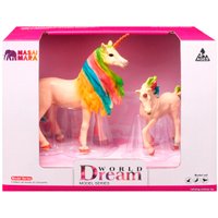 Набор фигурок Masai Mara Мир фэнтези. Семья белых единорогов MM206-404