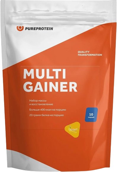 

Протеин комплексный Pureprotein Multi Gainer (1000г, банан)