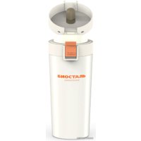 Термокружка БИОСТАЛЬ NMT-400W 0.4л (белый)